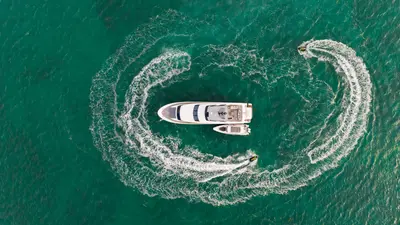 🌅✨🛥️ Astonishing Sunset Voyage 🥂🌊 5